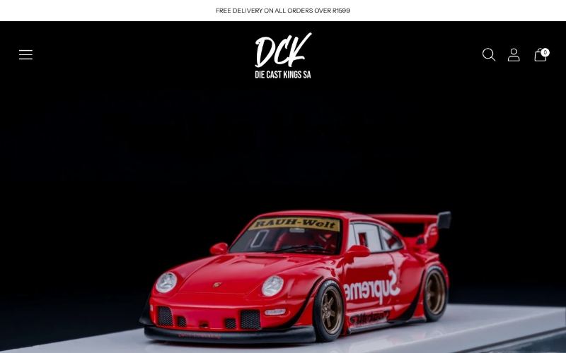 Diecast Kings website