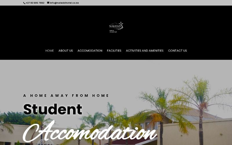 Website we built for Naledzi