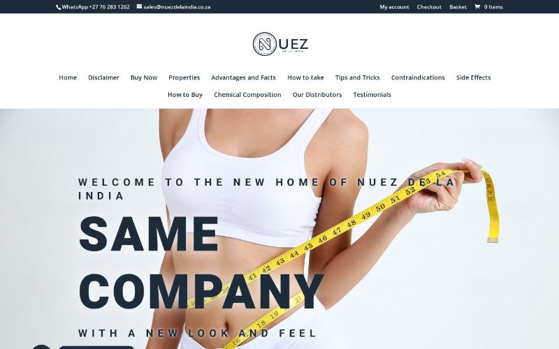 Nuez de la India website