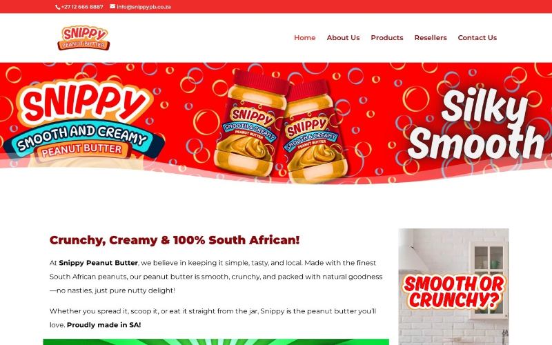 Website we built for Snippy
